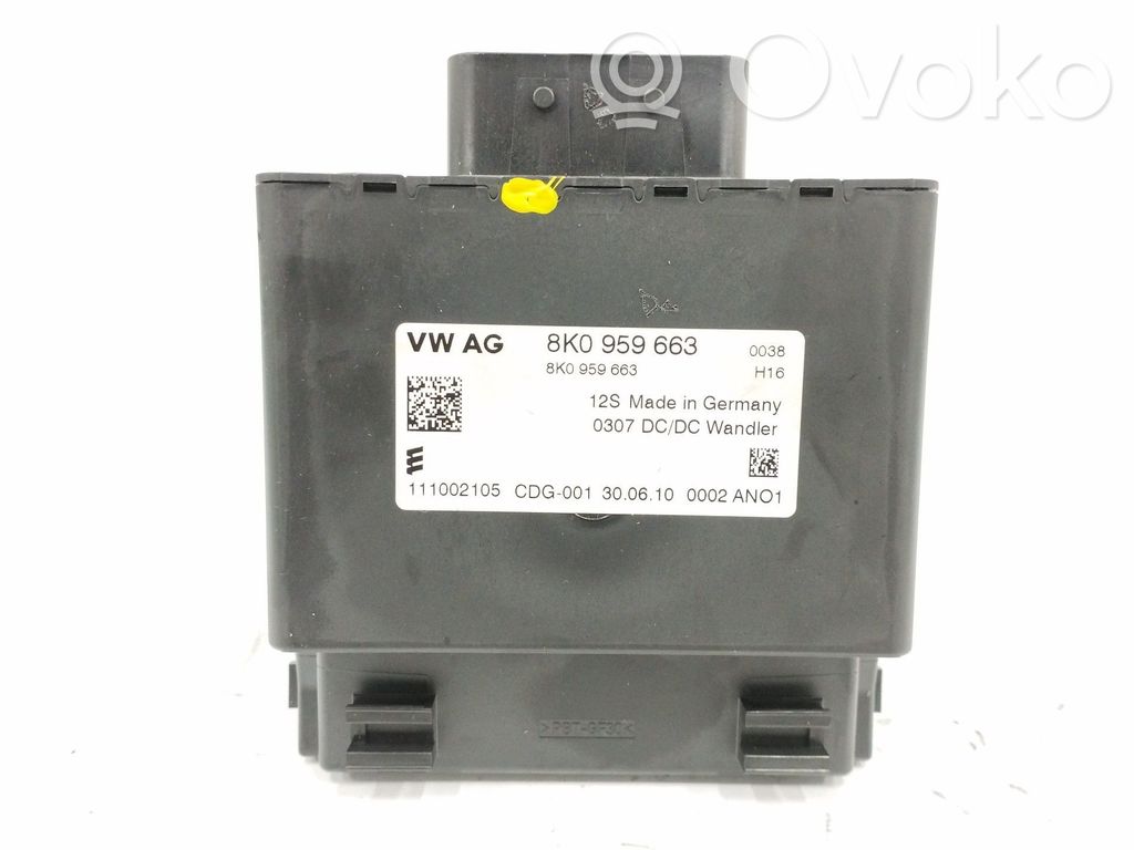 Other control units/modules   8K0959663