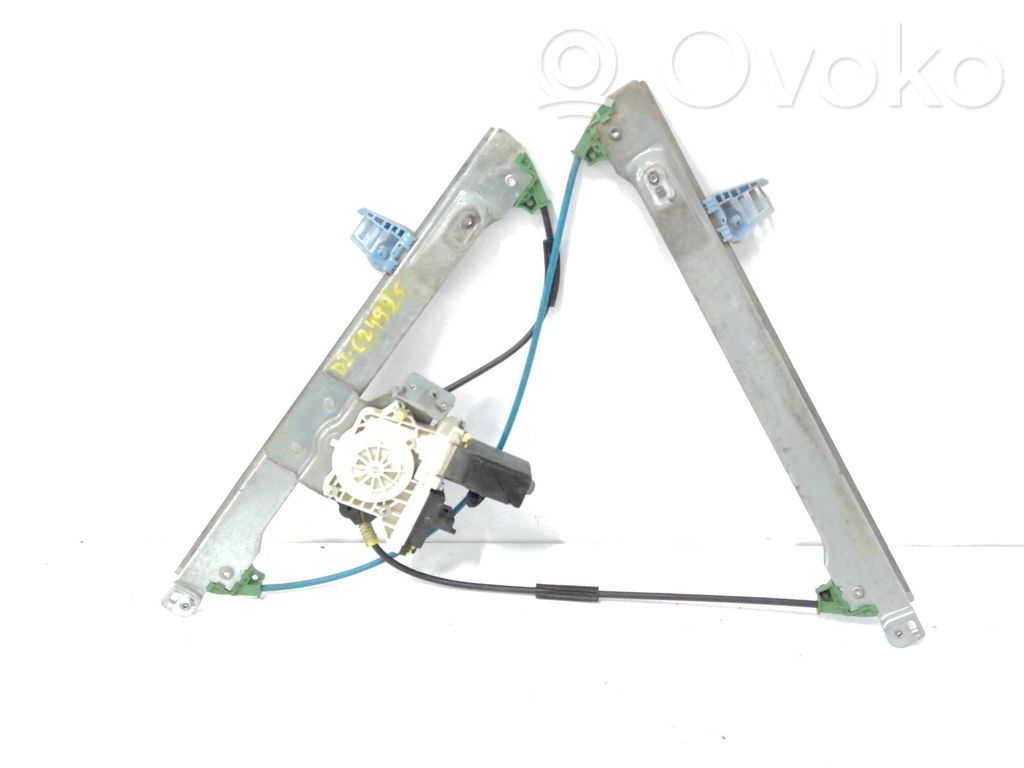 Regulador manual de la ventanilla delantera   96128604