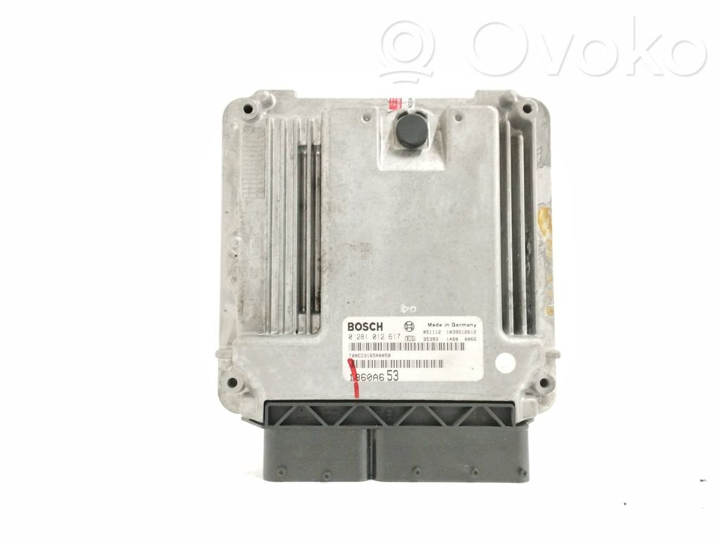 Engine control unit/module   1860A653,0281012617
