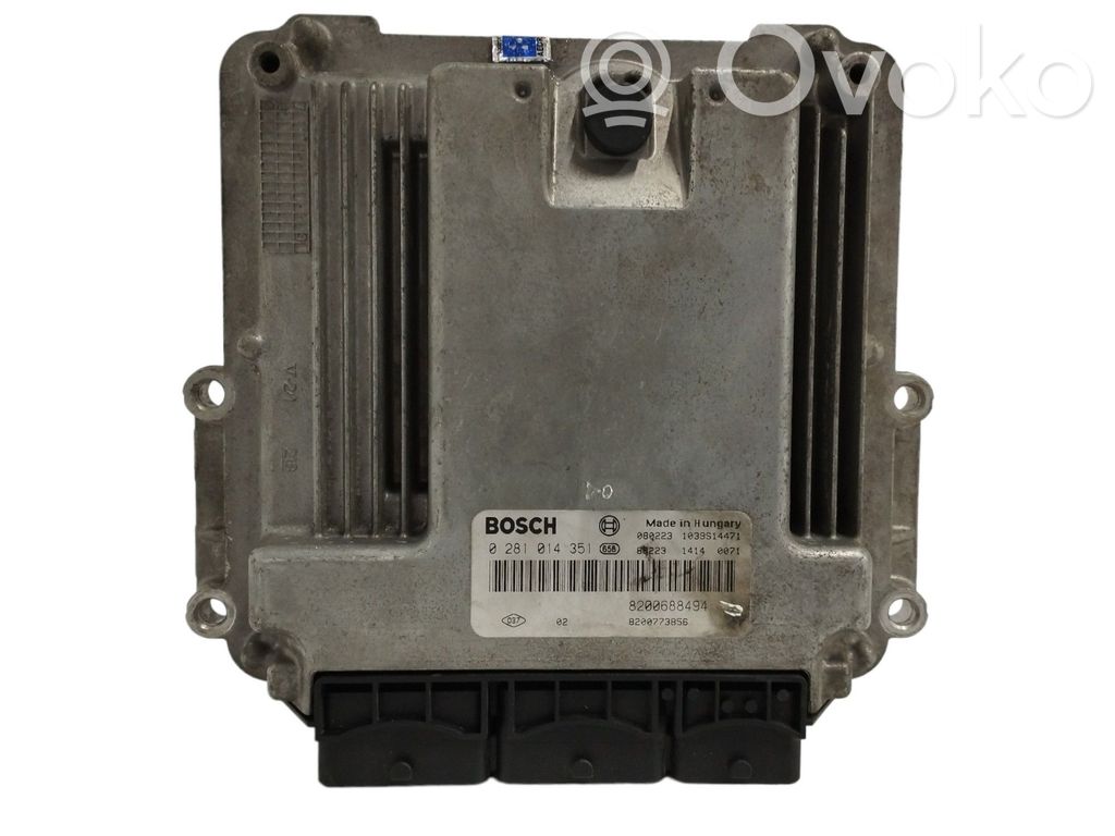 Renault Scenic II -  Grand scenic II Engine control unit/module 