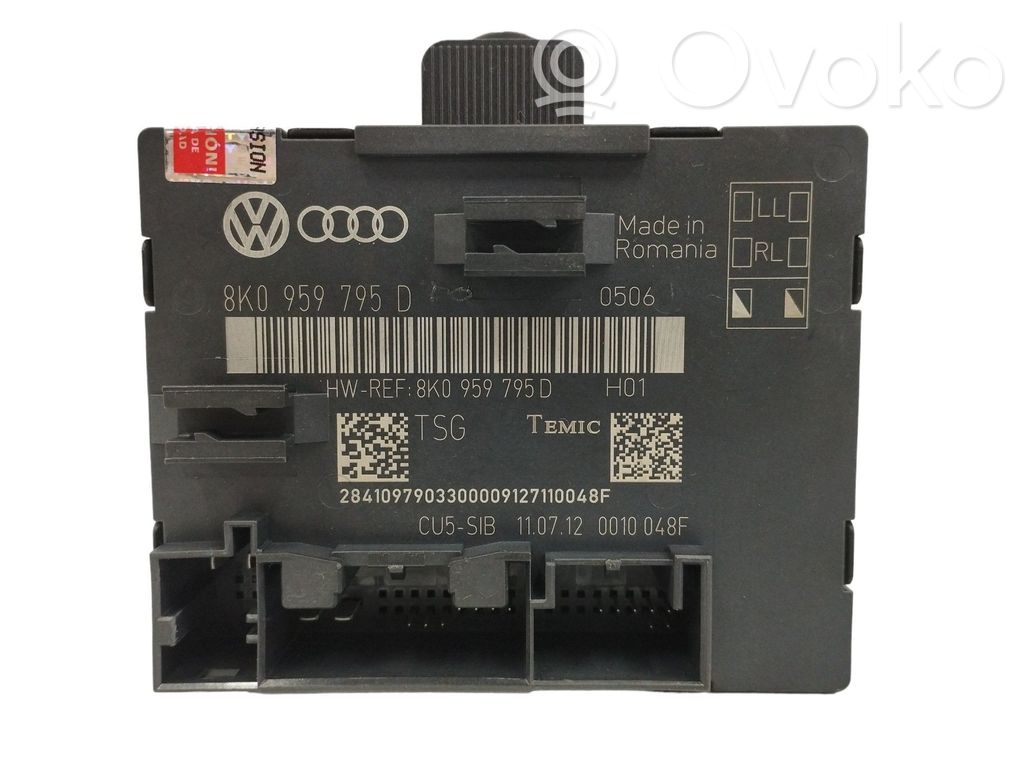 Audi Q5 SQ5 8R Alte unități/module de control 