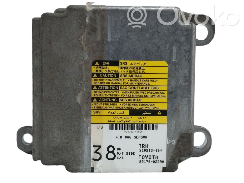 Airbag control unit/module   8917002290,210213104