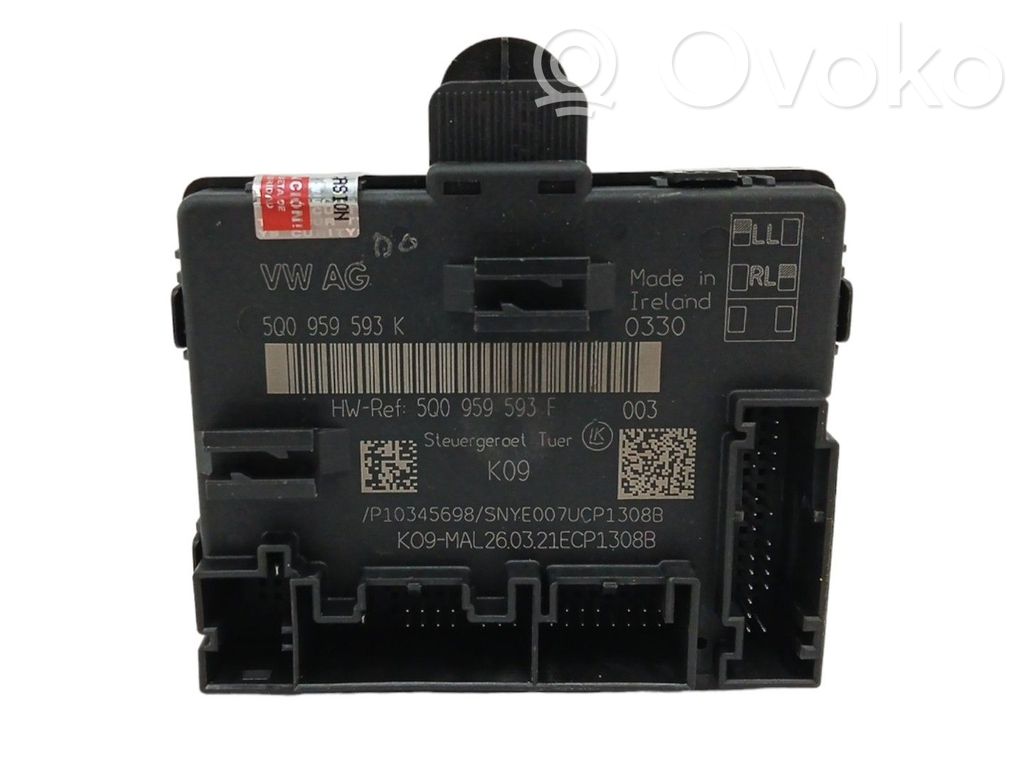 Otras unidades de control/módulos   5Q0959593K,CONTROLDEPUERTA,5Q0959593F