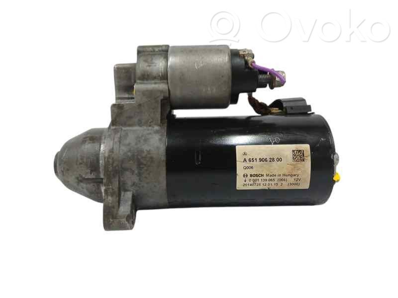 Motor de arranque   A6519062800,0001139065