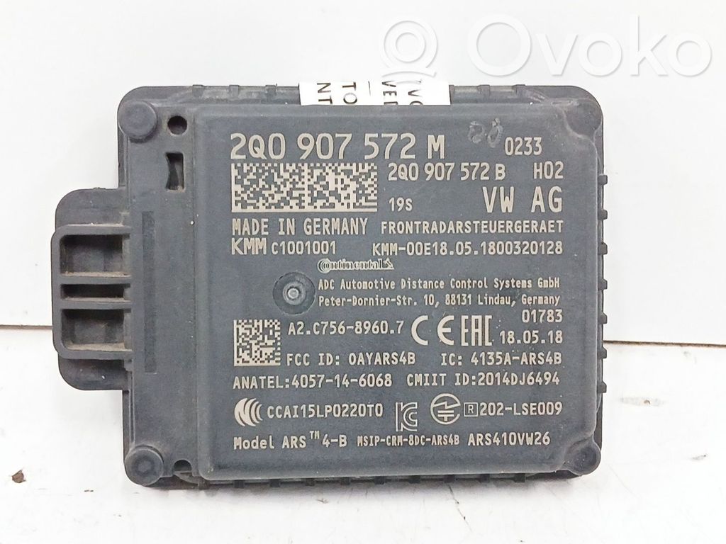 Autres unités de commande / modules   2Q0907572M,2Q0907572B