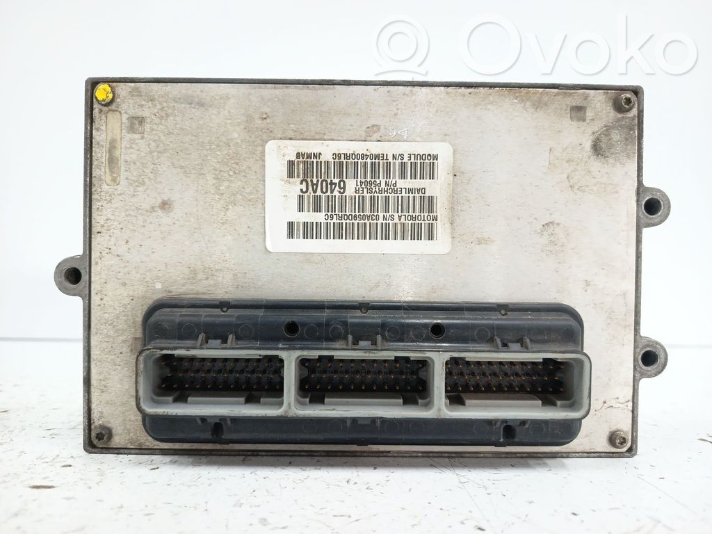 Unidad de control/módulo del motor   P56041640AC