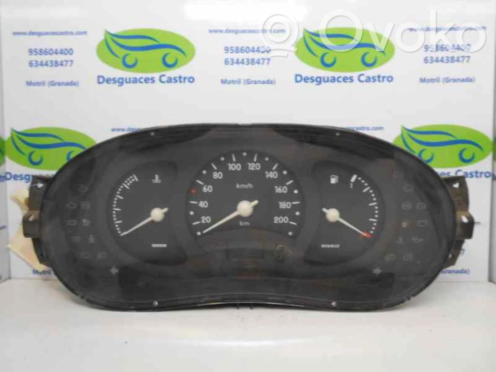 Renault Clio II Nopeusmittari (mittaristo) 
