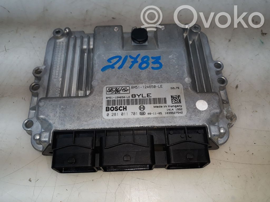 Unidad de control/módulo del motor   8M5112A650LE,8M5112A650LE