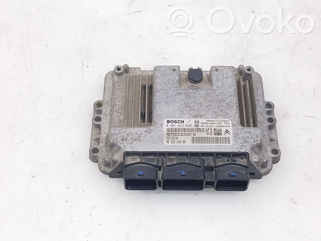 Unidad de control/módulo del motor   1942QE,0281012620