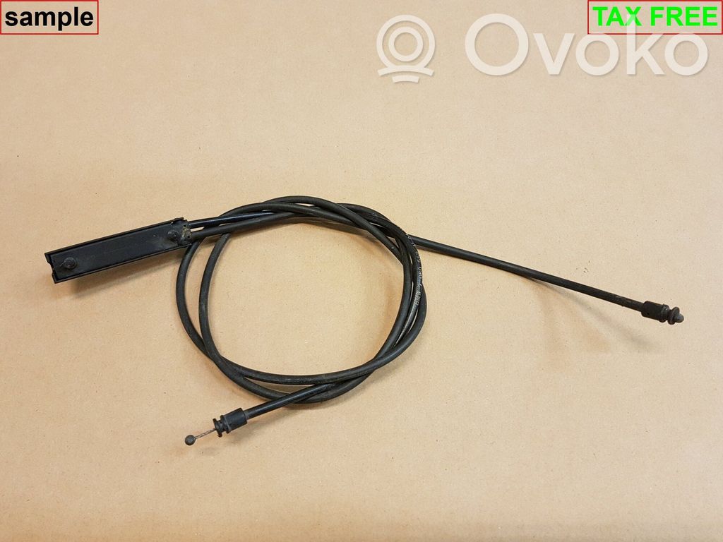 BMW 3 E90 E91 Engine bonnet/hood lock release cable 