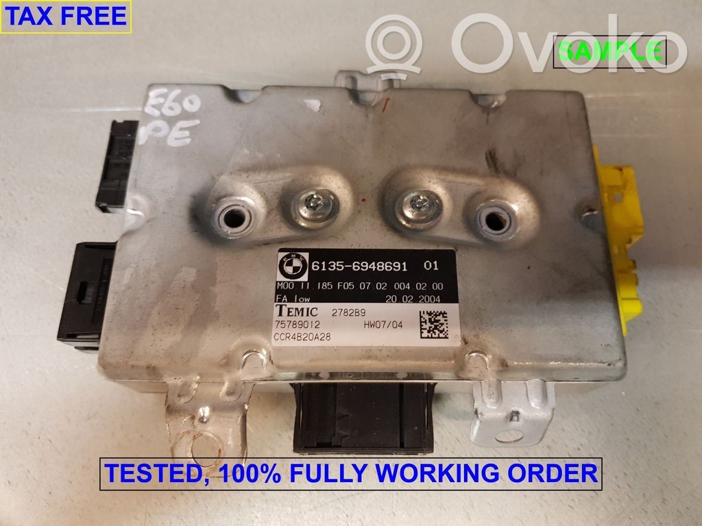 BMW 5 E60 E61 Door control unit/module 