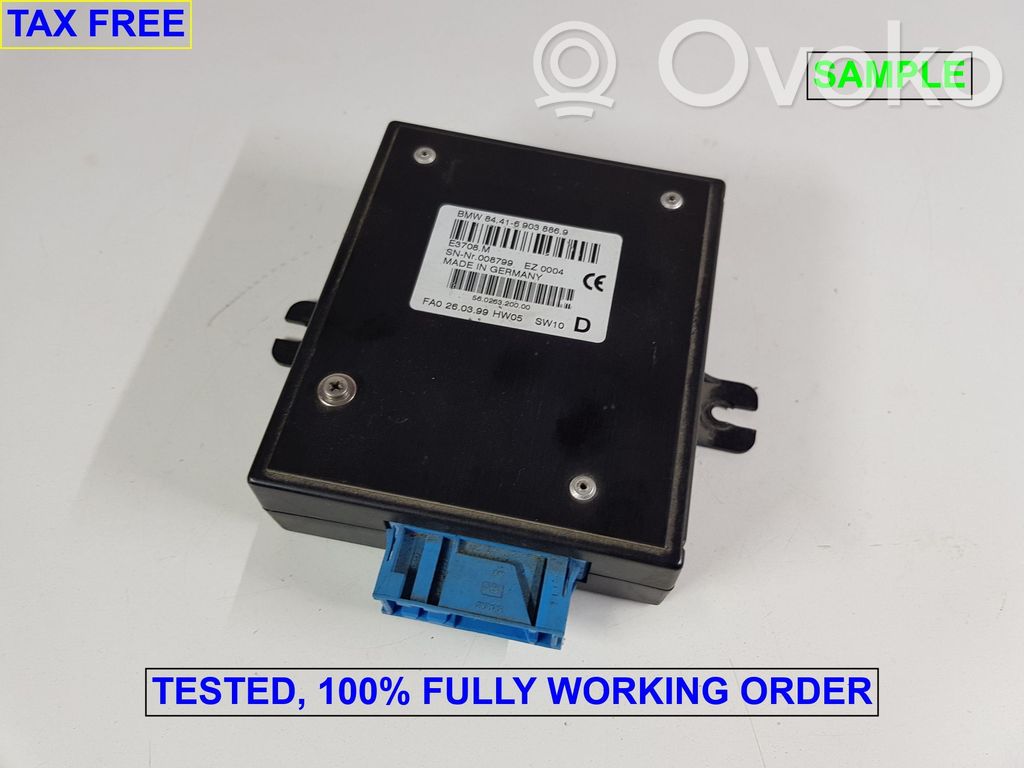 BMW 7 E38 Voice control module 