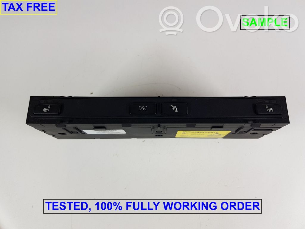 BMW 5 E60 E61 Centrālās konsoles vadības bloks 