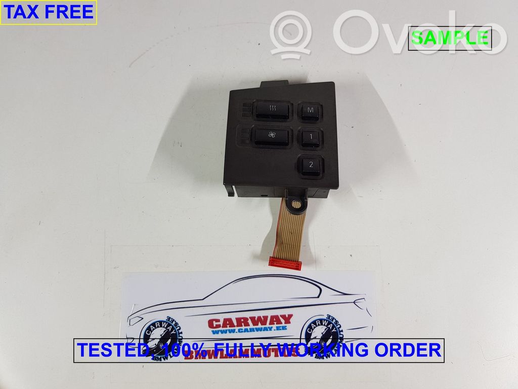 BMW 7 E65 E66 Seat control switch 