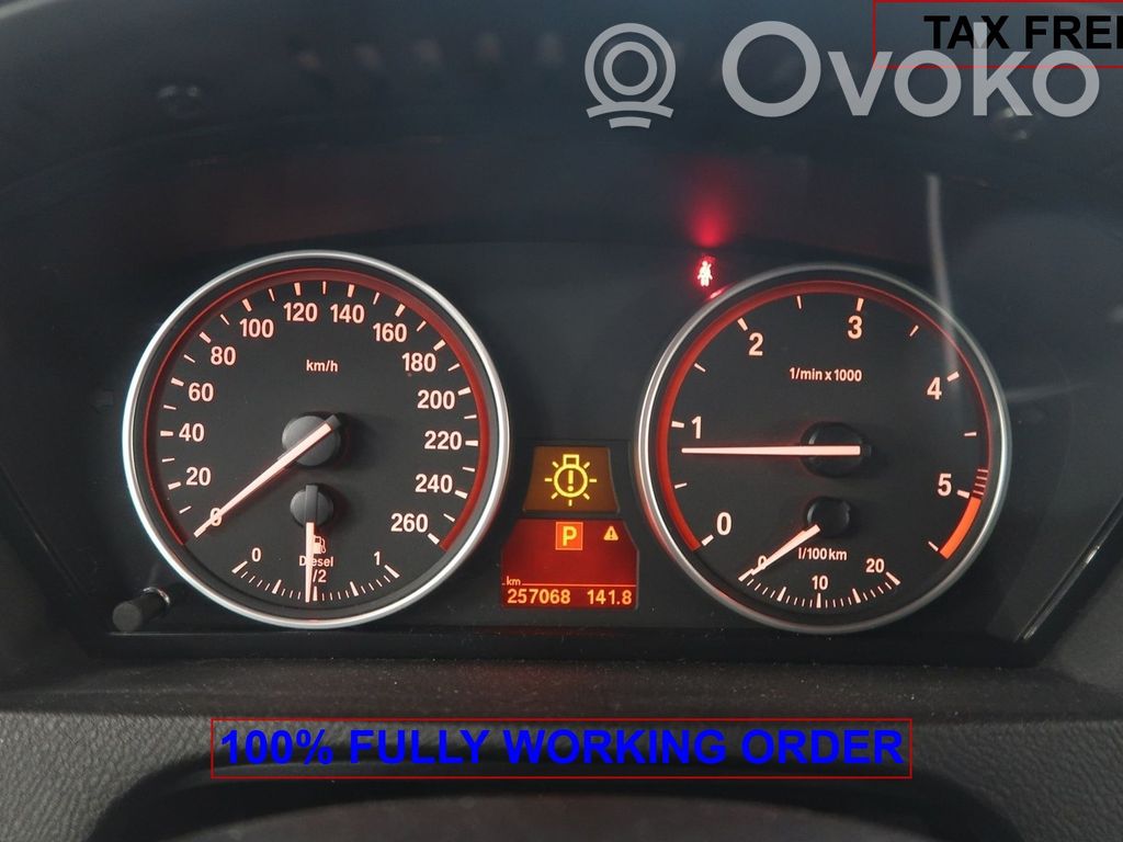 BMW X5 E70 Speedometer (instrument cluster) 