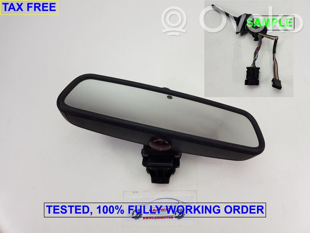 BMW 5 E60 E61 Rear view mirror (interior) 