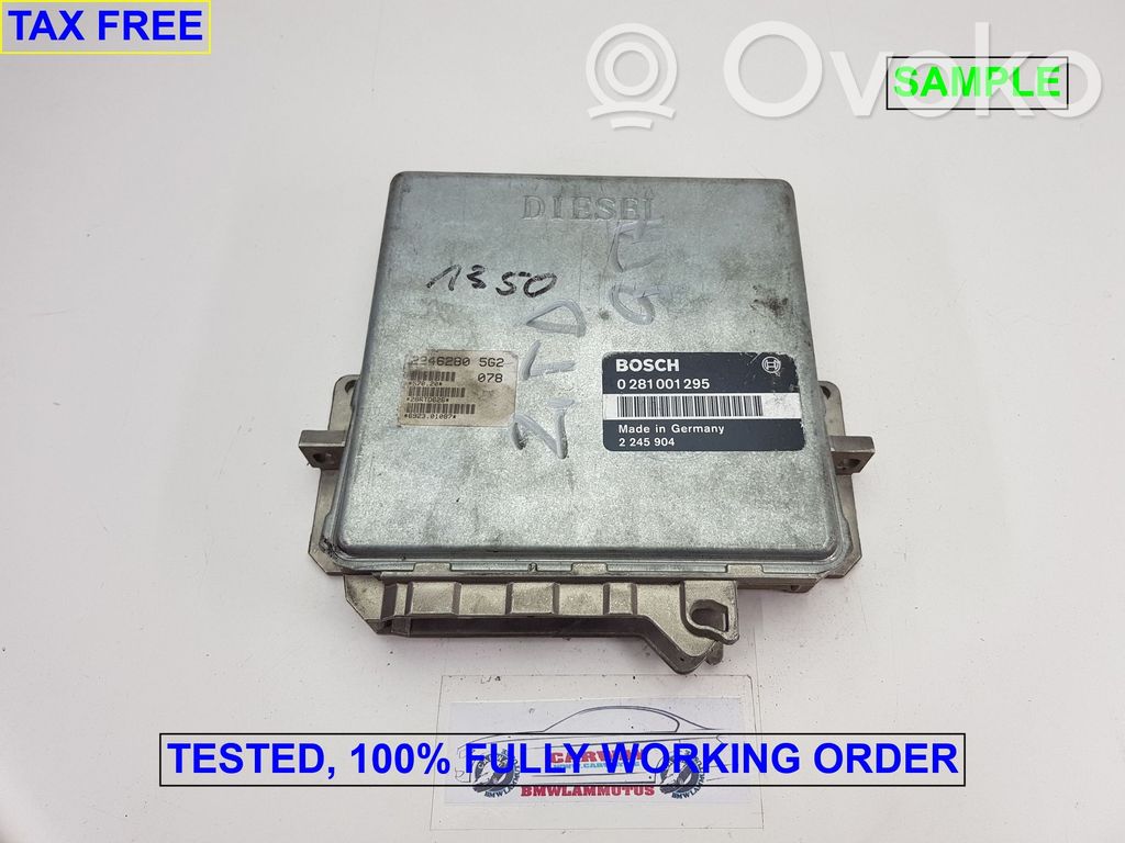 BMW 5 E34 Engine control unit/module 