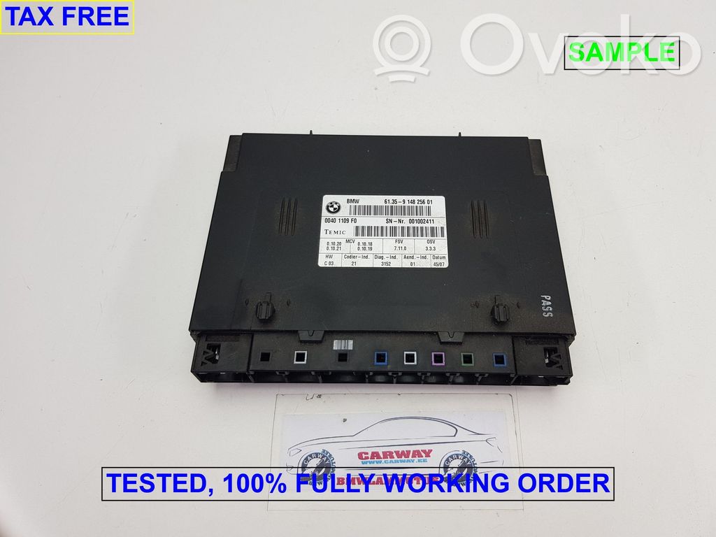 BMW 5 E60 E61 Seat control module 