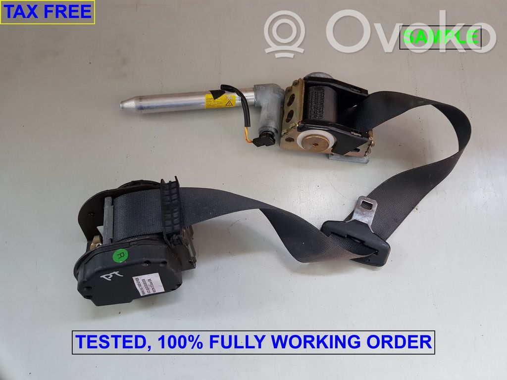 BMW 7 E65 E66 Rear seatbelt 