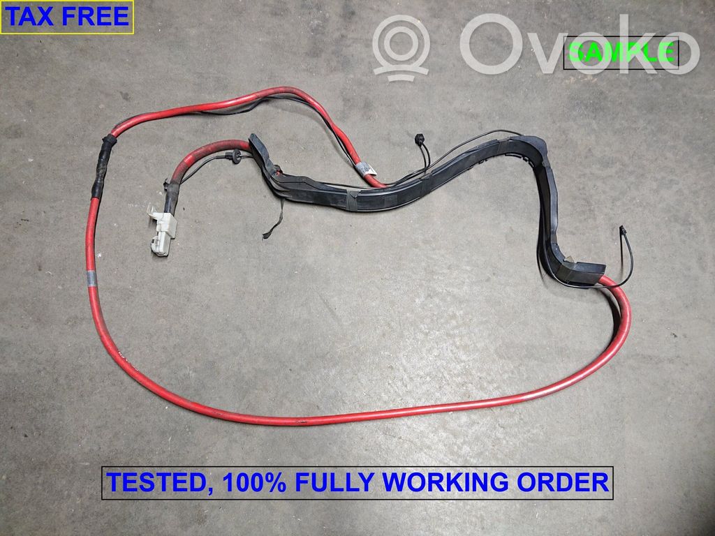 BMW 5 E60 E61 Positive cable (battery) 