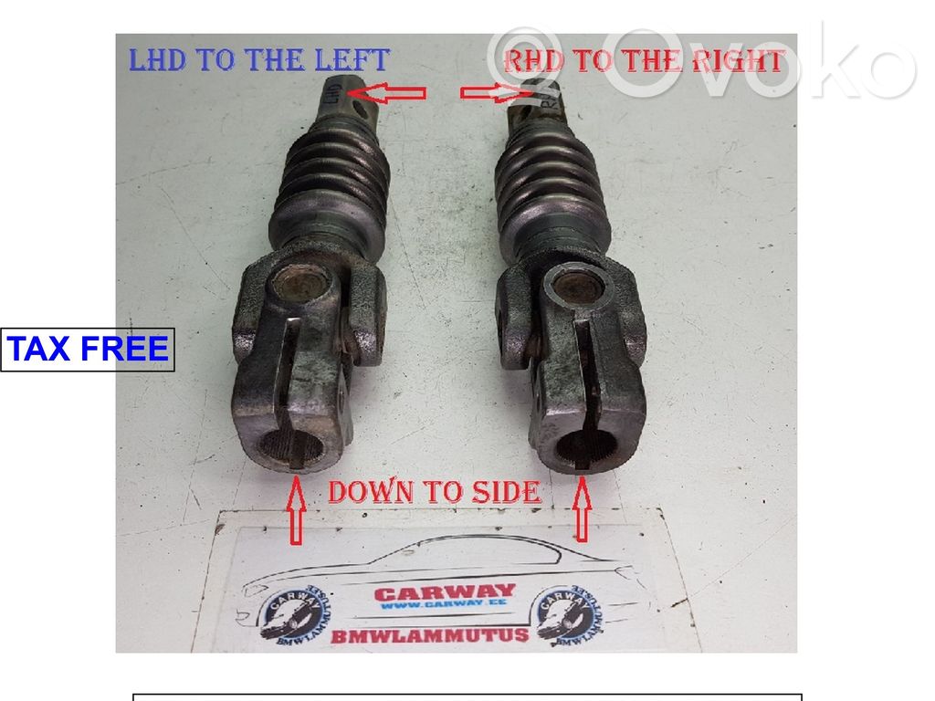 BMW 7 E65 E66 Steering column universal joint 