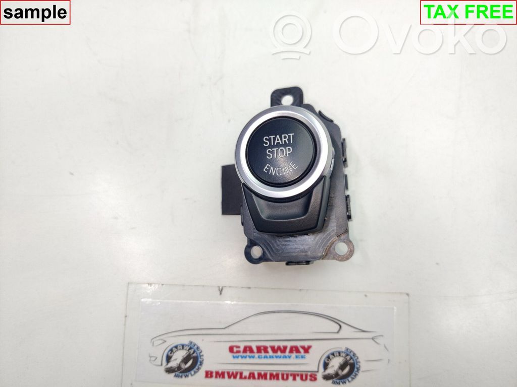 BMW 5 F10 F11 Engine start stop button switch 