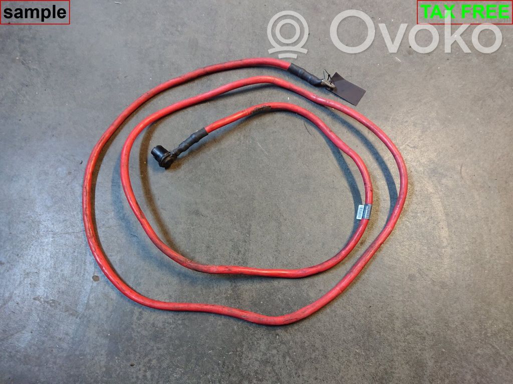 BMW 3 E92 E93 Pliusinis laidas (akumuliatoriaus) 