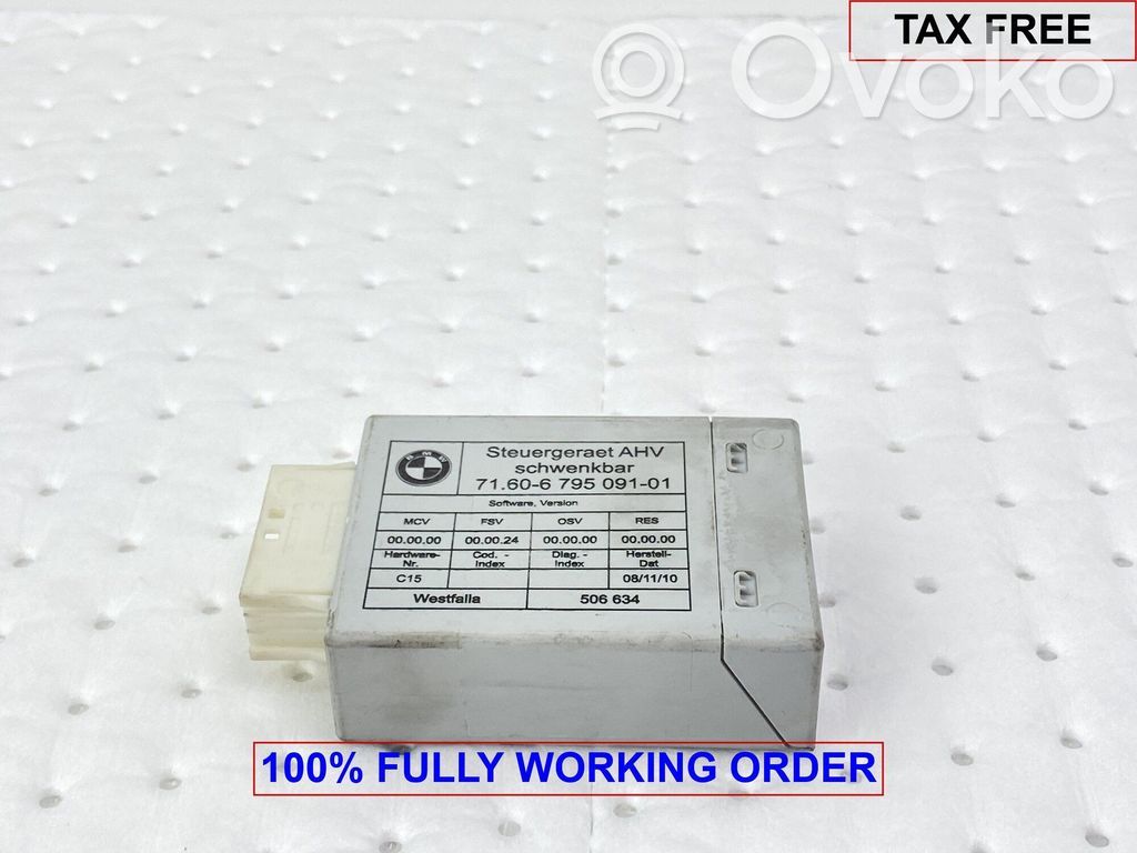 Tow bar trailer control unit/module   6857227,71606795091,71606857227,6770893,6773731,6795091,6857227
