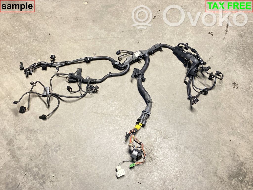 BMW X6 E71 Engine installation wiring loom 
