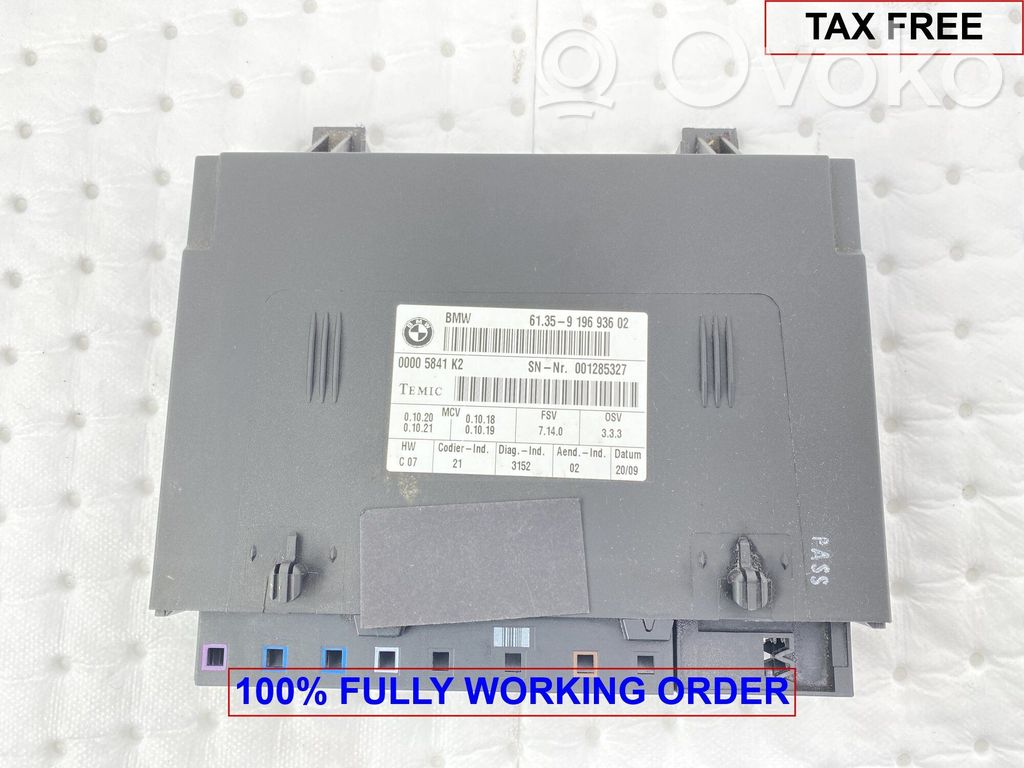 BMW 3 E90 E91 Other control units/modules 