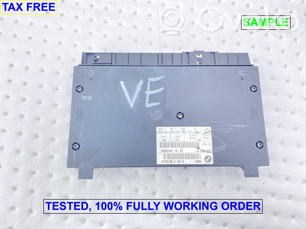 BMW 3 E90 E91 Seat control module 