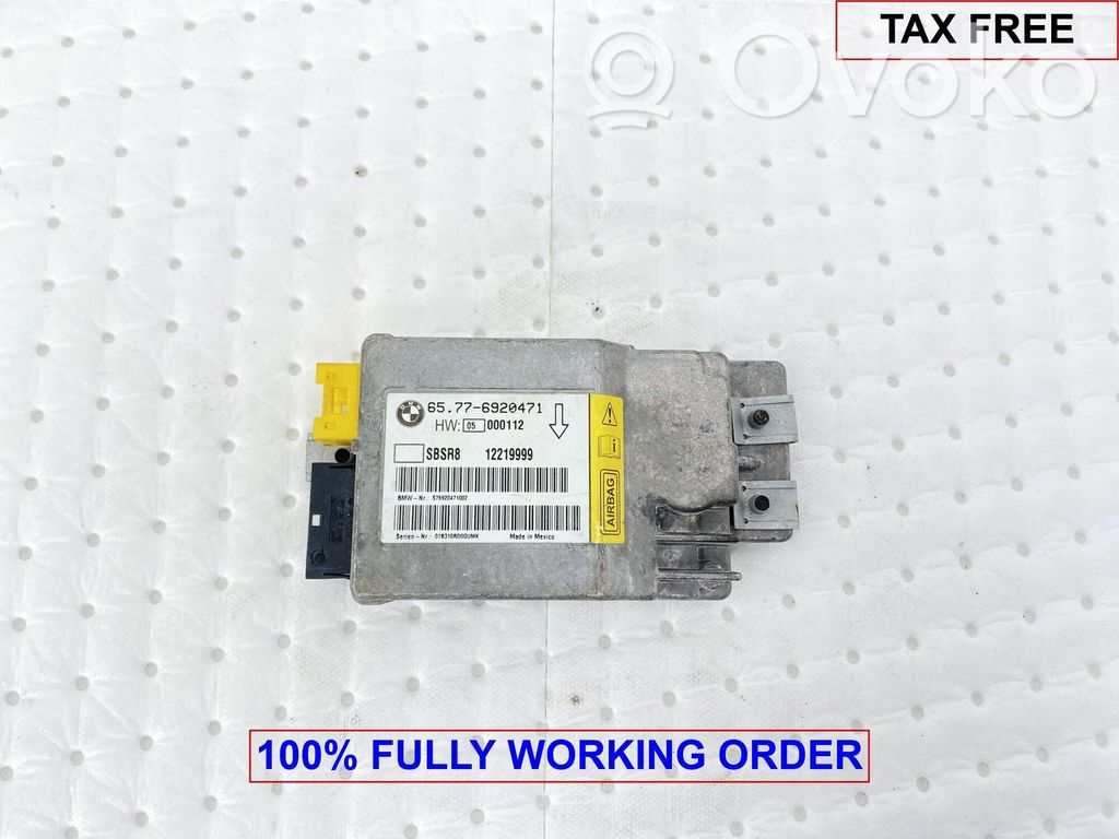 BMW 7 E65 E66 Fuel injection pump control unit/module 