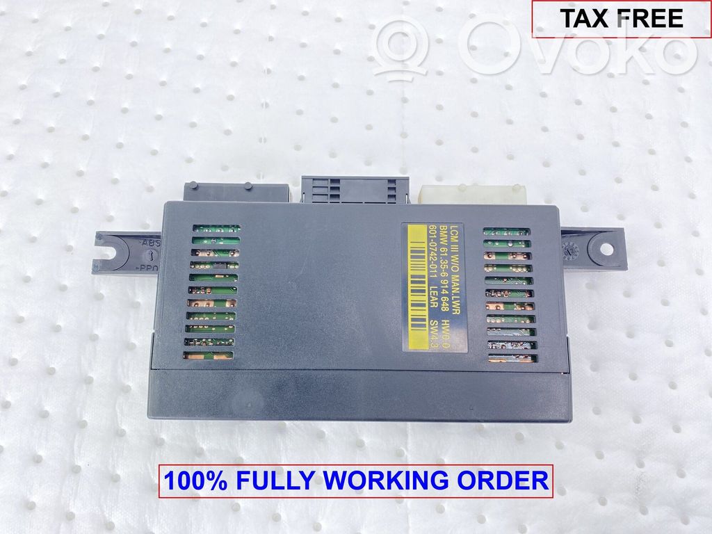 Central body control module   6961141,61356914648,61356961141,6909508,6914648,6938288,6942692,6942695,6960254