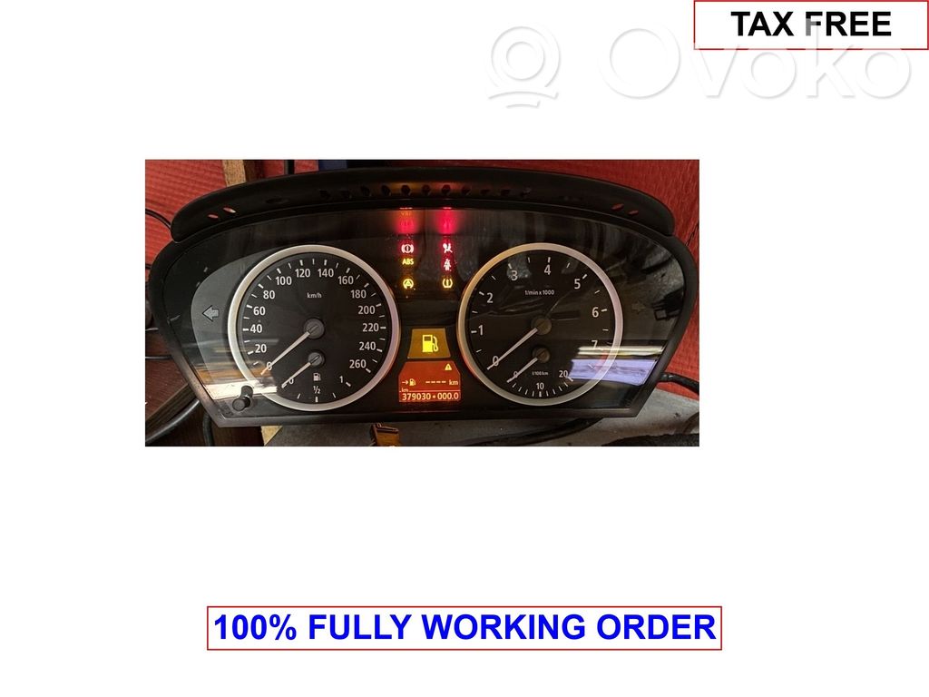 BMW 5 E60 E61 Speedometer (instrument cluster) 