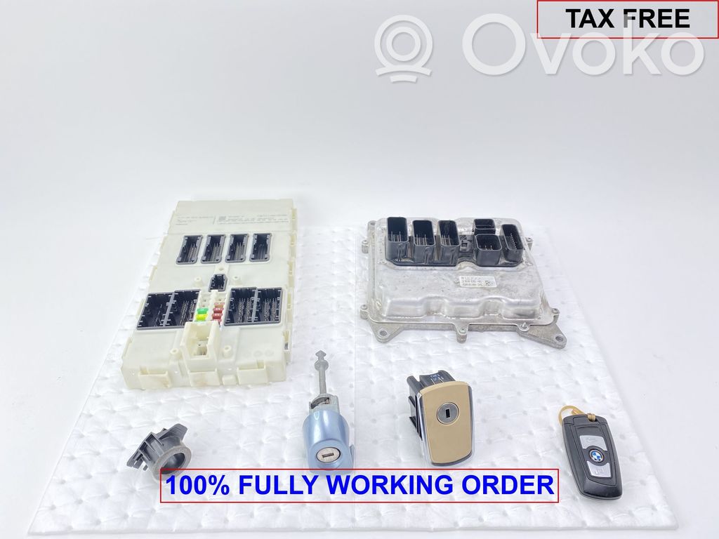 BMW 3 F30 F35 F31 Engine ECU kit and lock set 