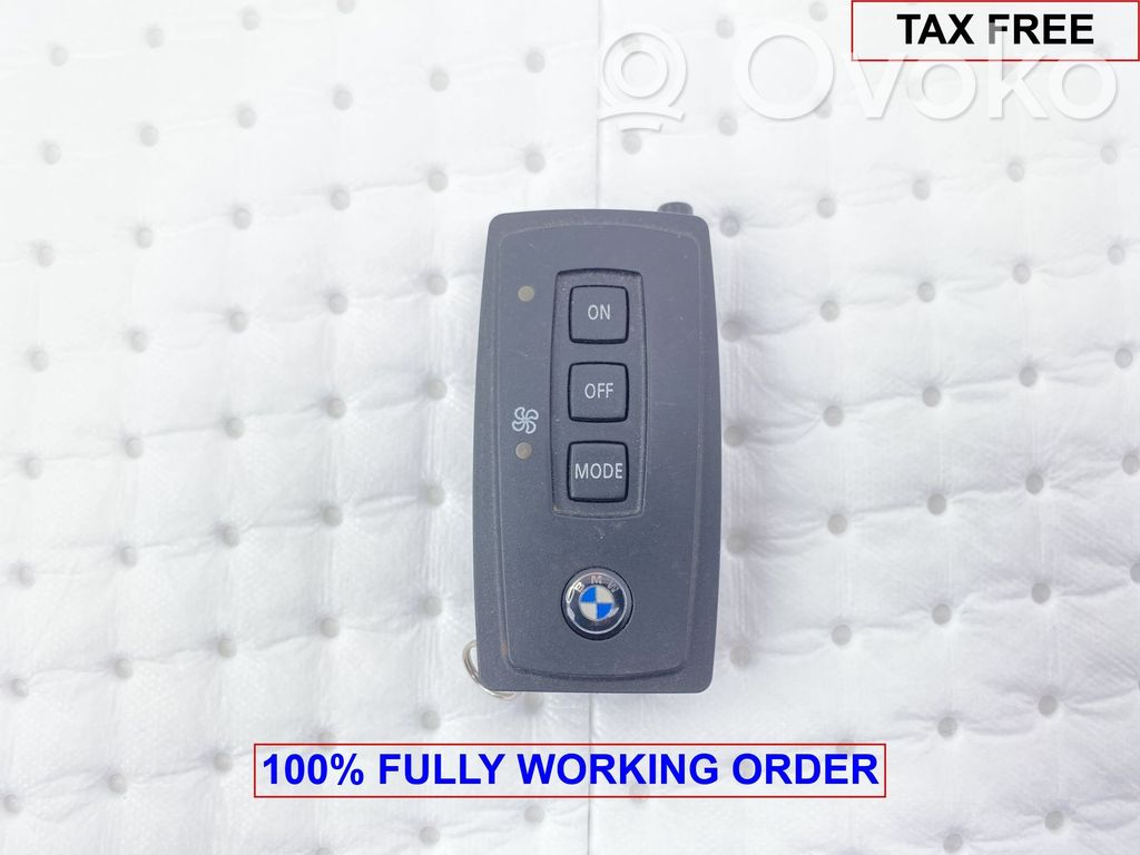 BMW 5 E60 E61 Webasto auxiliary heater remote control 