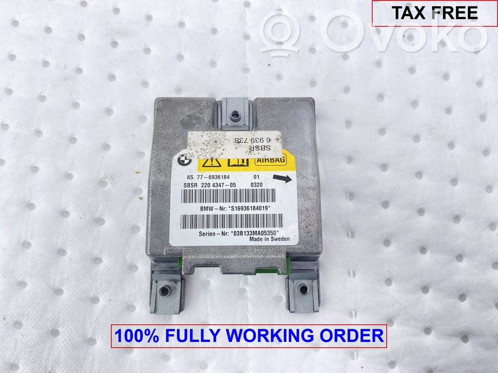 BMW 5 E60 E61 Airbag control unit/module 