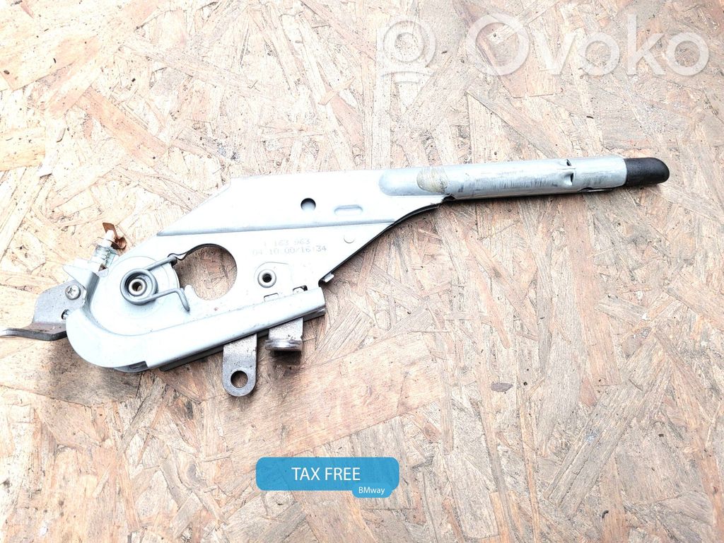 BMW 5 E39 Frein à main / assemblage du levier 