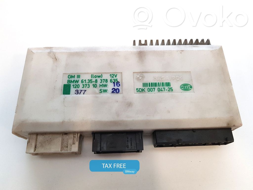 BMW 7 E38 Central body control module 