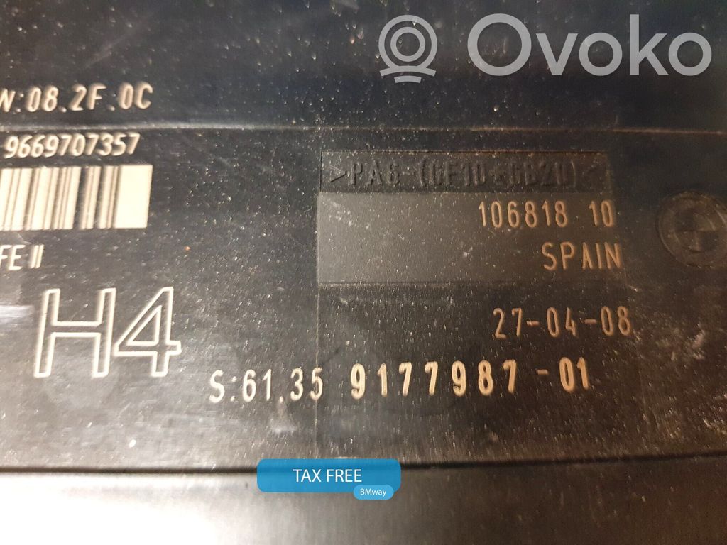 BMW 3 E90 E91 Komforto modulis 