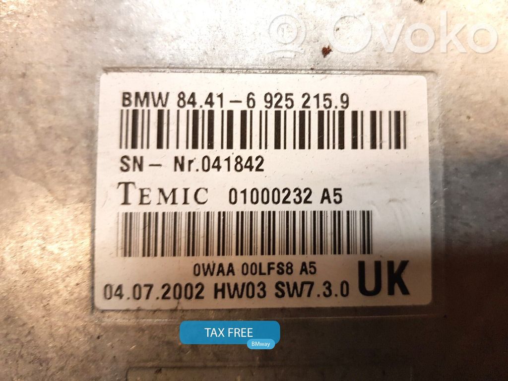 Voice control module   6925215,6925215,84416925215,6911377,6920791,6922641,6924092,6925215,6931987,6933602,6941974,6960803