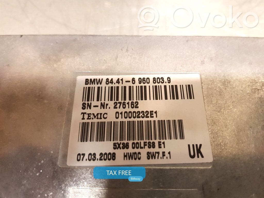 BMW 7 E65 E66 Balss vadības modulis 