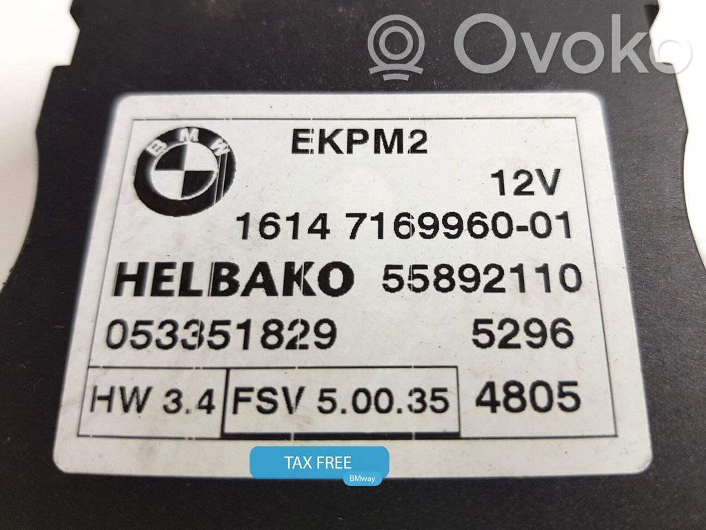 Unité de commande / module de pompe à carburant   7169960,7169960,16147169960,6763811,6764716,6765705,7054041,7163504,7163505,7169960,7180426,7203993,7209286,7218339,7229173,7263392,7268028,7276046,7407513