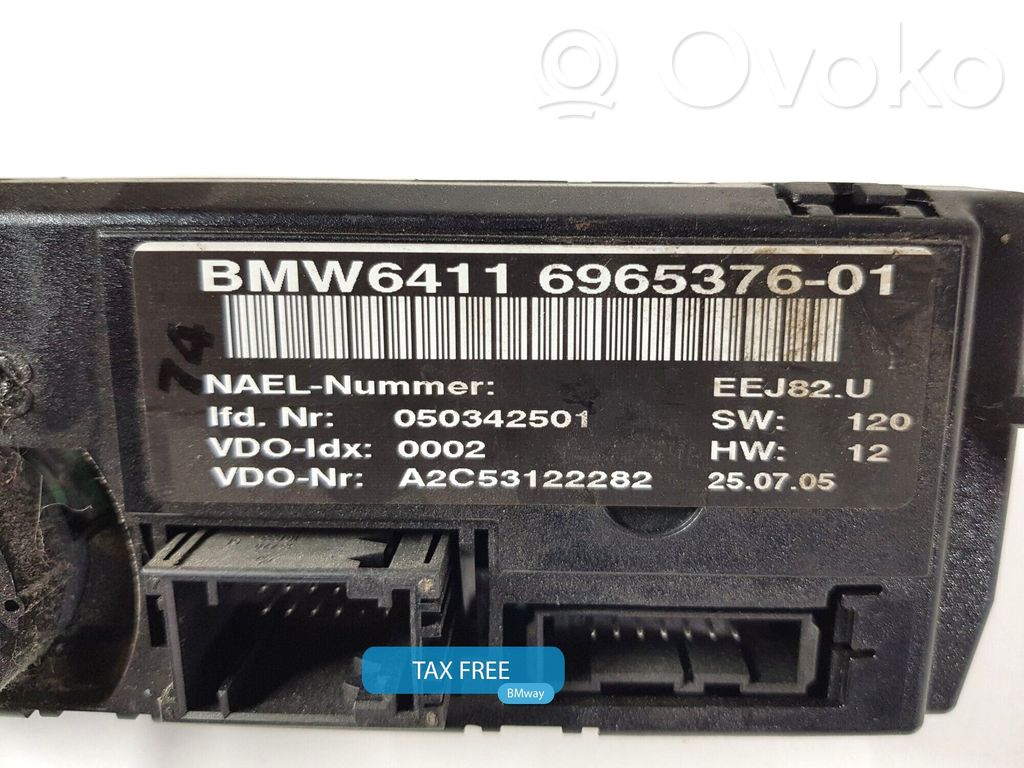 BMW 3 E90 E91 Unitate control climatizare 