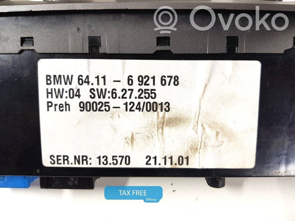 BMW 7 E65 E66 Unitate control climatizare 
