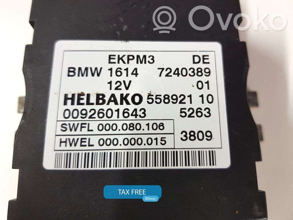 BMW 7 F01 F02 F03 F04 Sterownik / Moduł pompy wtryskowej 