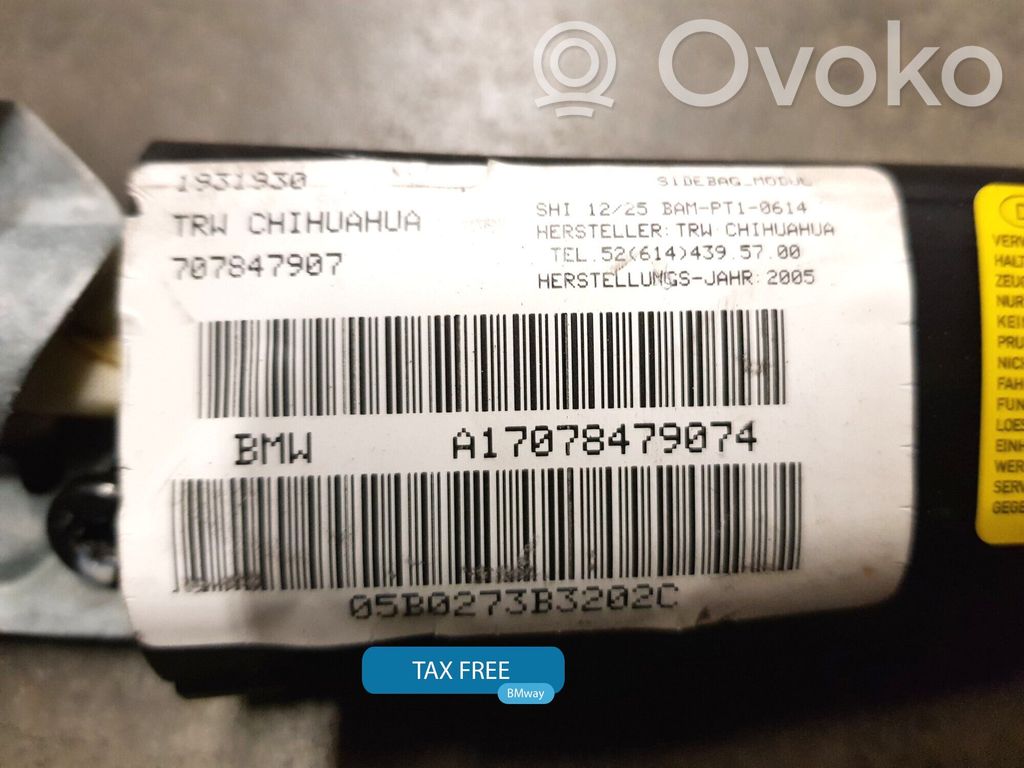 Airbag del techo   7078479,7078479,72127078479,7078479,8267941