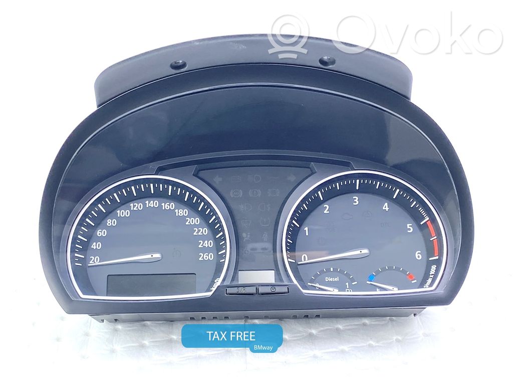 BMW X3 E83 Vitezometru (grup de instrumente) 