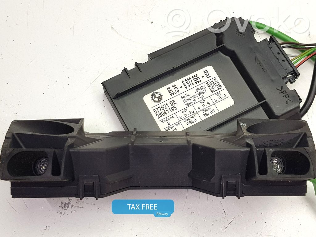 BMW 3 E90 E91 Unidad de control/módulo de alarma 