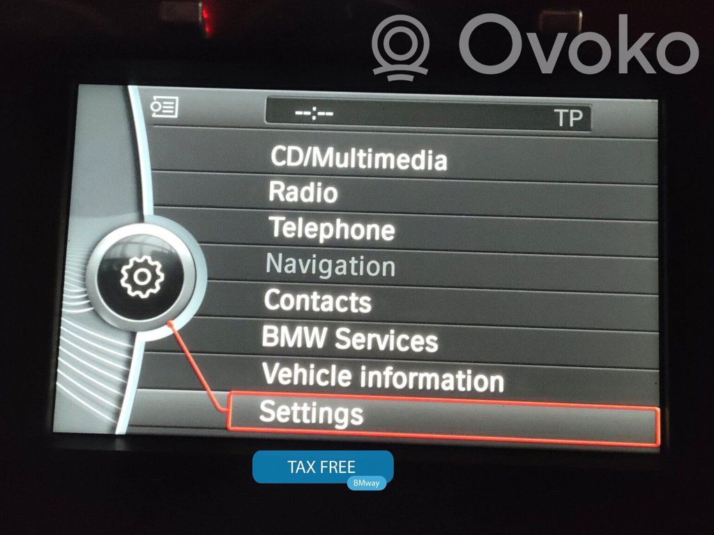 BMW 5 F10 F11 Monitor / wyświetlacz / ekran 